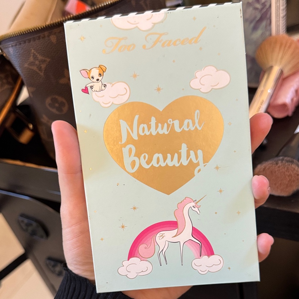 Too Faced Natural Beauty Eyeshadow Palette - Mint & Gold
